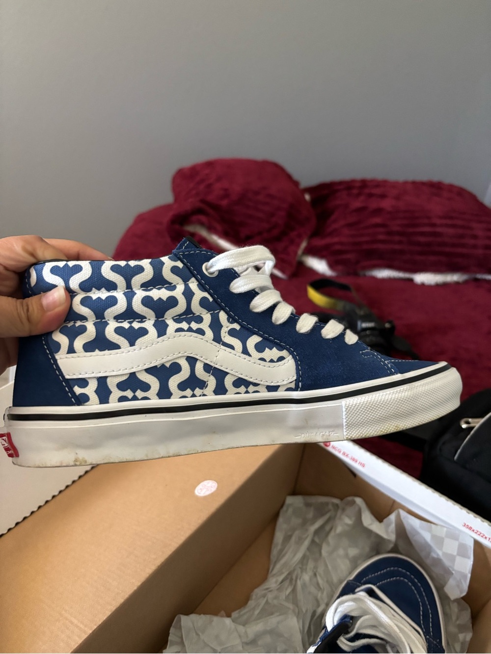 Vans Skate Grosso Mid - Royal/White